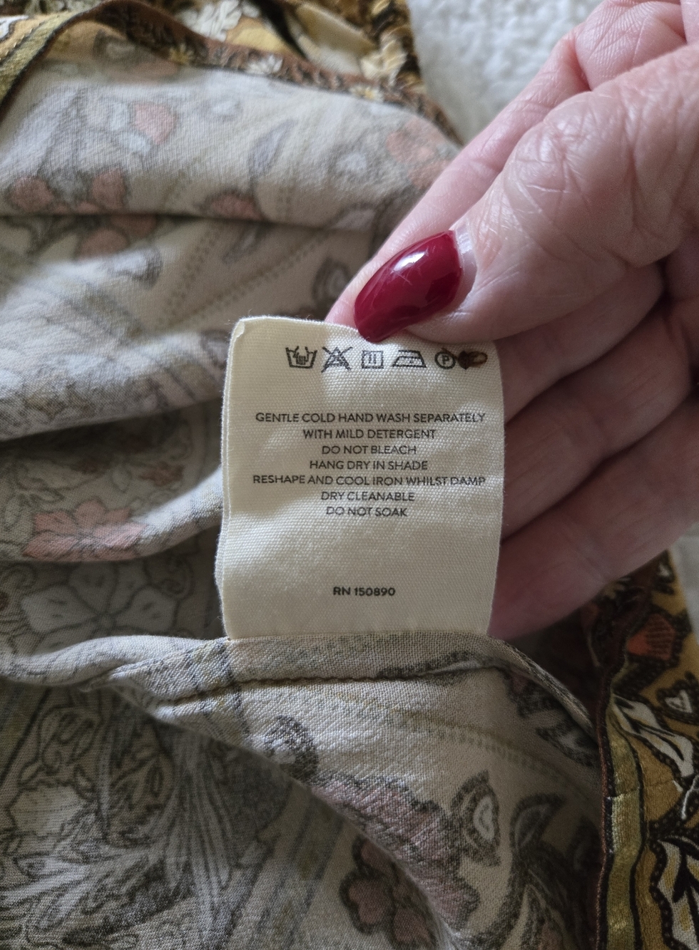 Reserved ❣️❣️❣️Spell Bianca Playdress Sz M 🤎🤍 - Picture 6 of 10